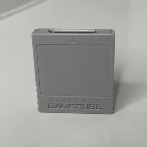 Scheda di memoria Nintendo Gamecube 59 DOL-008 OEM - TESTATA - Autentica - Foto 1 di 1