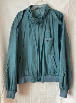Vintage Lightweight Members Only Jacket, Cadet Blue, Size XXL - Image 1 of 4