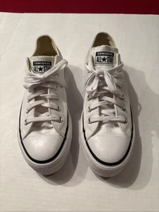 UsedLikeNew - Converse Womens Chuck Taylor All Star Lift, White, 8 - Picture 1 of 13