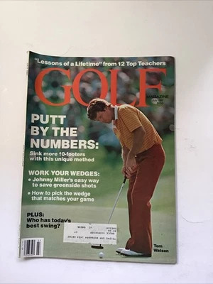 Revista de golfe Tom Watson julho de 1982 - Imagem 1 de 2