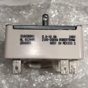 Frigidaire 316436001 Range Surface Element Control Switch (replaces 316021501 - Picture 1 of 4