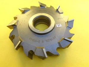 Scheibenfräser Fette  A 125 x 25 N  Sp1400 KHSS-E kreuzverzahnt - Bild 1 von 2