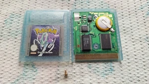 Original Pokemon Kristall Nintendo Game Boy Color PAL - EUR Neue Batterie in Englisch - Bild 1 von 5