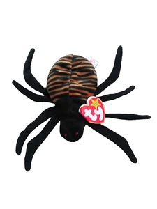 Neu mit Etikett TY Beanie Baby - 1996-97 Spinner The Spider weiche Sitztasche Spielzeug KOSTENLOSER VERSAND IN DIE USA - Bild 1 von 4