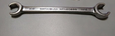 MATCO Tools USA, WFN20226, 5/8" X 11/16" Flare Nut / Line Wrench, *7" Long* - Image 1 of 4