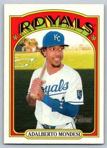 2021 Topps Heritage #55 Adalberto Mondesi not graded - Picture 1 of 2