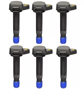 Set of 6 Denso Direct Ignition Coils for Acura CL TL RL Honda Accord Odyssey - Picture 1 of 1