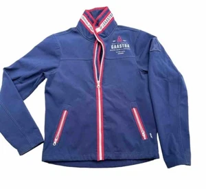 Gaastra Nautical Navy Blue Waterproof Jacket Size Small Sailing Boating G3-M - Picture 1 of 13