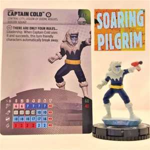DC Heroclix CAPTAIN COLD - 031 - UNCOMMON DC Notorious Set #30 - Picture 1 of 1