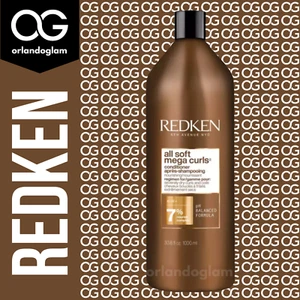 Acondicionador Redken All Soft Mega Curls sin sulfato 33 oz 💛 Define y nutre 💛 - Imagen 1 de 2