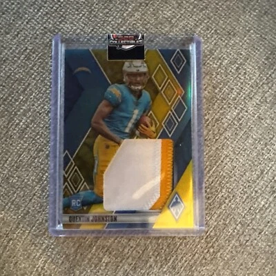 2023 Panini Phoenix - Rookie Jumbo Memorabilia Quentin Johnston 34/50 - Image 1 of 2