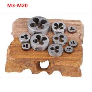 M3-M20 Fine Pitch Thread Thread Cutting Die Round Threading Dies Thread Repair - Picture 1 of 10