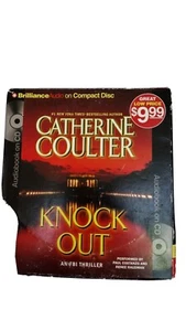 Knock Out FBI Thriller by Catherine Coulter 2012 Compact Disc EUC - Picture 1 of 6