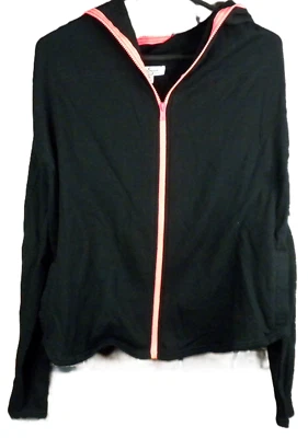 Женская толстовка с капюшоном Jessica Simpson Fiona Цвет черный Marl & Pink Размер XS - Изображение 1 из 4