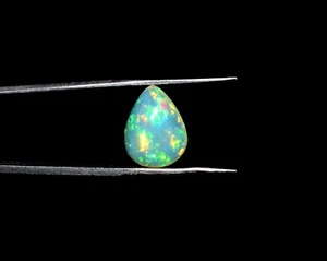 4 ct Naturel Ethiopian Welo Fire Opal Cabochon Loose Gemstone 14x11x5.4 mm - Picture 1 of 6