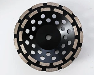 Thinset Removal Bit, 7-in Double Row Diamond Grinding Cup - Picture 1 of 8