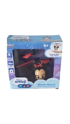 Disney Emoji Minnie Mouse Motion Sense Helicopter World Tech Toys New In Box - Image 1 of 2