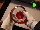 Murano Glas Aschenbecher (Mit VIDEO) Wunderschön, schwer und selten, Rarität