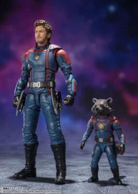 S.H. Figuarts Guardiões da Galáxia Volume 3 - Star Lord & Rocket Raccoon - Imagem 1 de 4