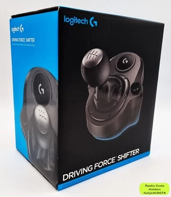 Logitech G Driving Force Schalthebel 6 Gänge H-Schema Schwarz G29 G920 Neu & OVP - Bild 1 von 4
