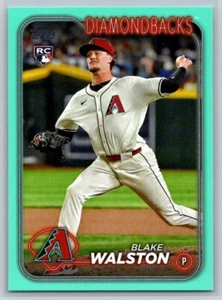 2024 Topps Update #US29 Blake Walston Diamondbacks Aqua - Bild 1 von 2
