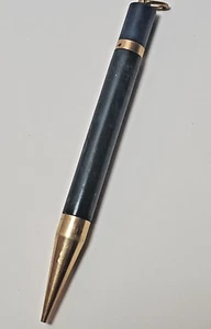Carter's Mechanical Pencil Short Green Marble Gold Filled Trim 4 1/4" JBTr28 - Picture 1 of 8