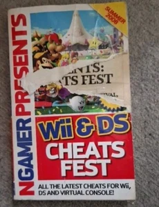 Wii Cheats Book & DS Cheats Book Cheats Fest Nintendo Ngamer Magazine Hints Tips - Picture 1 of 4