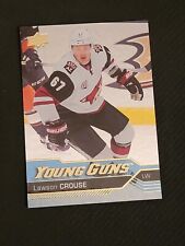 2016-17 UPPER DECK UD LAWSON CROUSE #202 YOUNG GUNS ROOKIE RC SILVER FOIL
