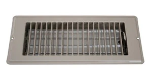 American Motorhome RV 5th Wheel Floor Vent, Brown, 4" x 10" - Picture 1 of 1