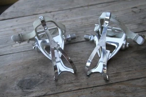 CAMPAGNOLO CHORUS PLATTFORM PEDALE 9/16 CAMPAGNOLO XL CLIPS GEBRAUCHT EXC - Bild 1 von 12