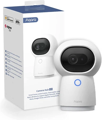 Aqara 2K Security Indoor Camera Hub G3, AI Facial and Gesture Recognition, In... - Image 1 of 4