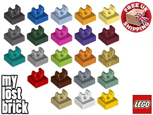 LEGO - Part 15712 - Tiles 1x1 with Clip (Pack of 5) + NEW + SELECT COLOUR - Picture 1 of 23