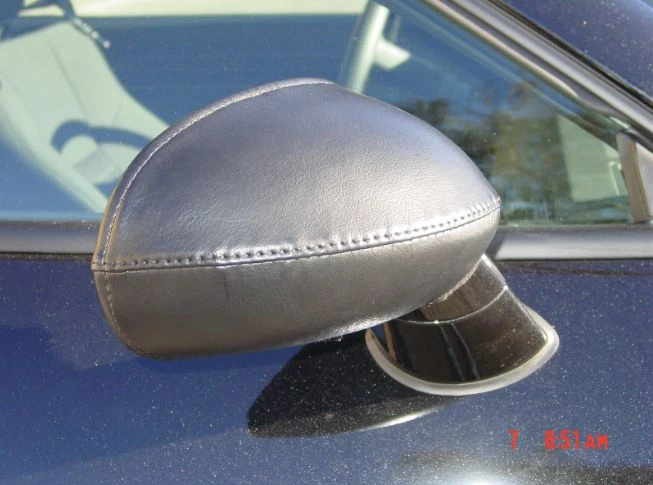 Colgan Car Mirror Covers Bra Protector Black Fits 2008-2022 DODGE Challenger - Image 1 of 1