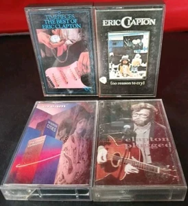 Eric Clapton & Cream Four Cassette Album Set - Picture 1 of 5