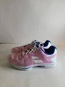 Babolat SFX 3 Sneakers Women's 9 All Court Pink White Blue Shoes 31S23530 - Picture 1 of 12