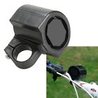 Battery Powered Outdoor Siren for Bikes and Motorcycles Black ABS Plastic