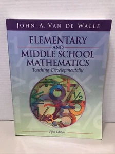 Elementary and Middle School Mathematics 5th Edition by John A. Van de Walle  - Picture 1 of 8