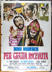 Plakat 2F Film PER GNADE EMPFANG Nino Manfredi Delia Boccardo 1971 - Bild 1 von 1