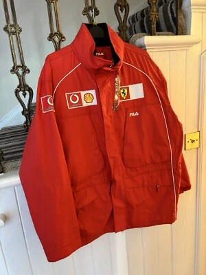 New Rare FILA FERRARI Race Team Winter Jacket 2001 /02 Hamilton F1 Formula One - Image 1 of 4