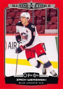 2022-23 O-Pee-Chee Red #535 Zach Werenski AS - Bild 1 von 2