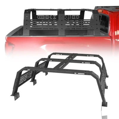 Barras de caja Overland de acero para Toyota Tundra 2007-2023 y Toyota Tacoma 2005-2023 Foto 1 de 4