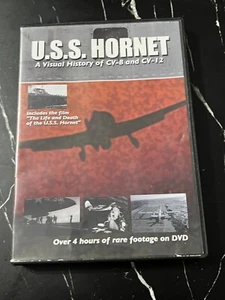 USS Hornet A Visual History of CV-8 and CV-12 DVD Black/White Collectors Edition - Picture 1 of 2