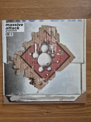 Massive Attack Protection LP Album Stereo Europe 1994 Vinyl Record  - Image 1 of 4
