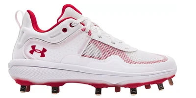 Botines de softbol lanzamiento rápido Under Armour Glyde de metal para mujer talla 8 Foto 1 de 4