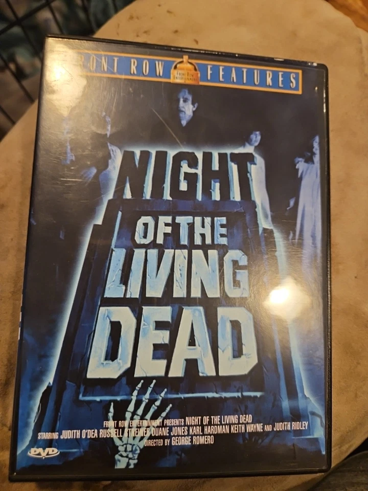 Night of the Living Dead DVD Front Row Entertainment George Romero Zombie - Image 1 of 1