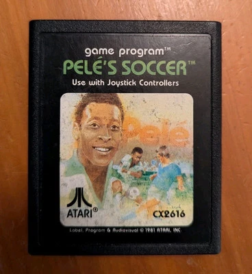 Pele's Soccer - Atari 2600 - 1986 - Loose Cart - Bundle And Save - Image 1 of 3