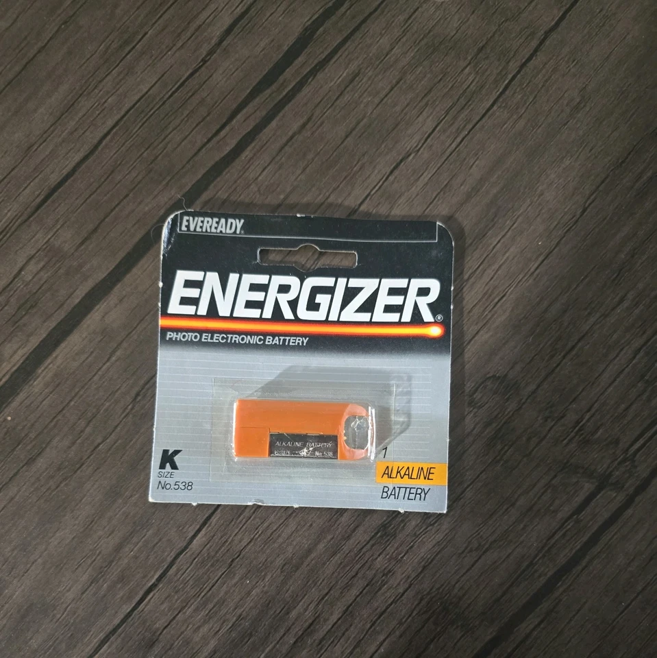 Batería Eveready Energizer 538 tamaño K para Kodak  Foto 1 de 2