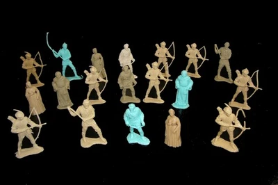 MARX Richard Greene Robin Hood FÁBRICA 2nds Juegos Juguete Plástico Soldados Foto 1 de 2