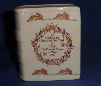 Royal Doulton Bunnykins moneybox : Royal family c1982 - Image 1 of 4