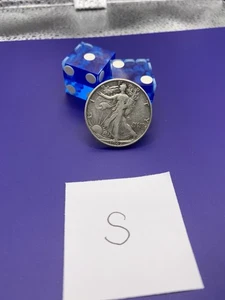 Split Coin Magic . Real Silver Liberty Half Split Coin Trick .๐ฅ - Picture 1 of 4